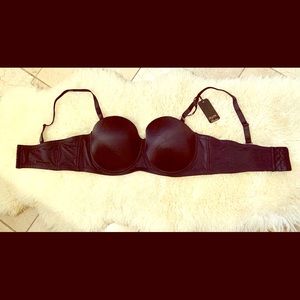 City Chic Black Boudoir Bra